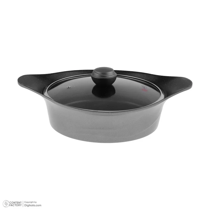 سرویس تابه و قابلمه گرانیتی 12 پارچه ام جی اس مدل KC1216