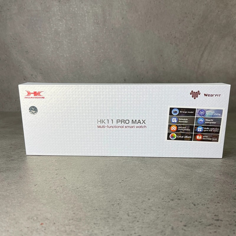 ساعت هوشمند 2.02 اینچی ویرفیت مدل HK 11 PRO MAX با بند سیلیکونی