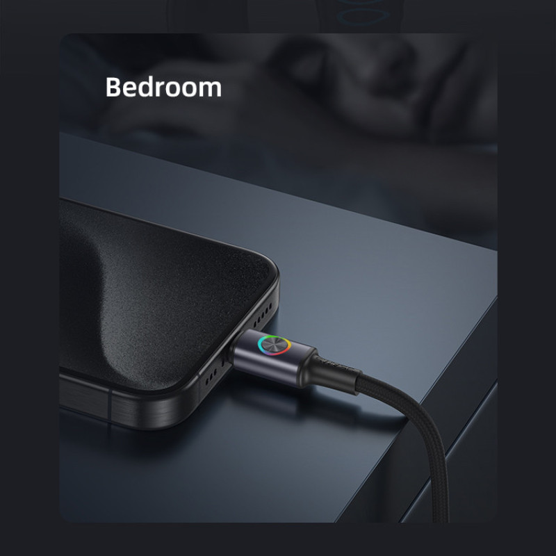 کابل تبدیل USB-C به USB-C یوسمز مدل SJ751-240W طول 1.2 متر
