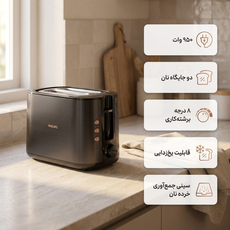 توستر فیلیپس مدل HD 2650