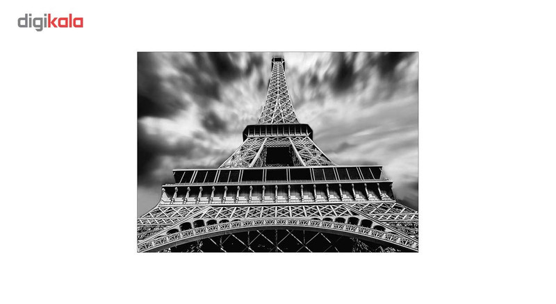 تابلو شاسی ونسونی طرح Up Close Eiffel سایز 50x70 سانتی متر