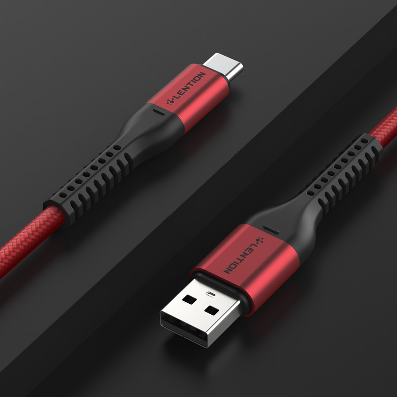 کابل تبدیل USB به USB-C لنشن مدل ACT طول2 متر