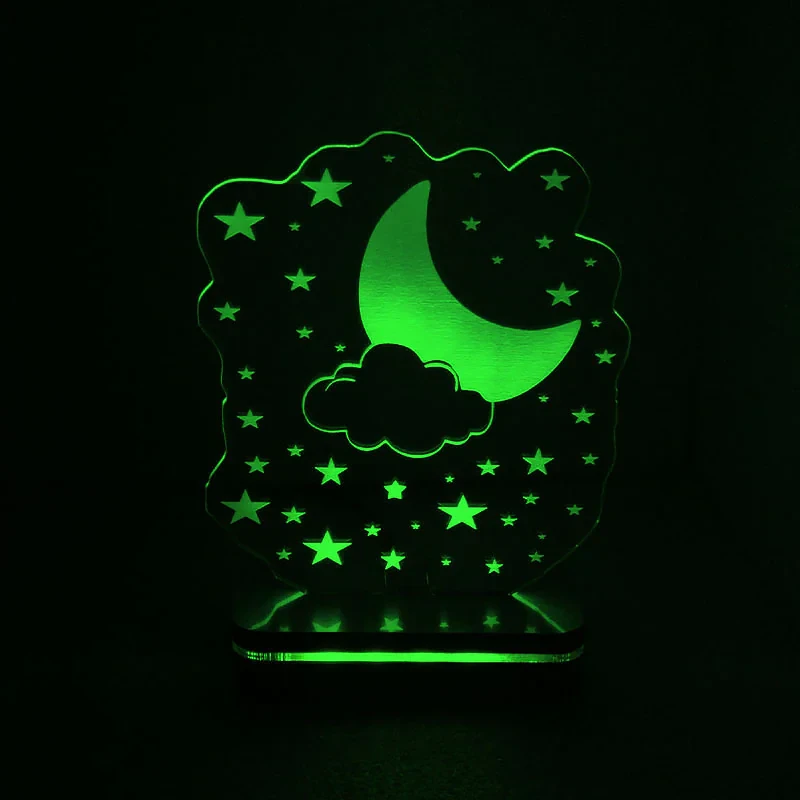 چراغ خواب سان لیزر طرح آسمان شب مدل تک رنگ