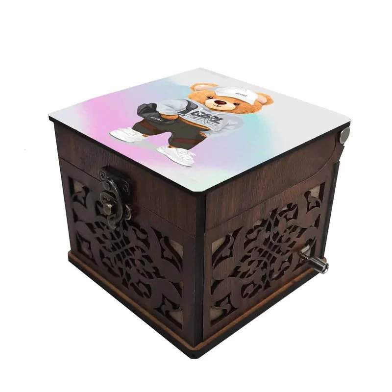 جعبه موزیکال مدل خرس  کد N300
