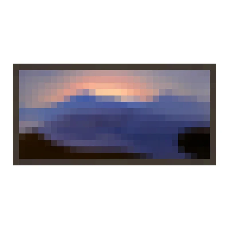 تابلو شاسی مدل ماینکرفت مدل sunset_dense
