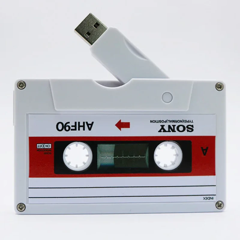 فلش مموری Usb 2.0 اولتیتا   مدل نوار کاست ظرفیت 128 گیگابایت