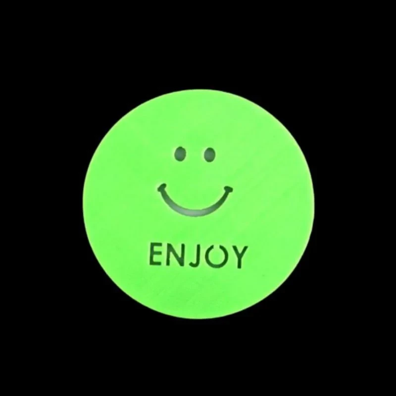 شابلون قهوه مدل smile