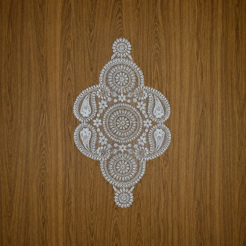 ست رومیزی و رانر 3 تکه مدل R3003O