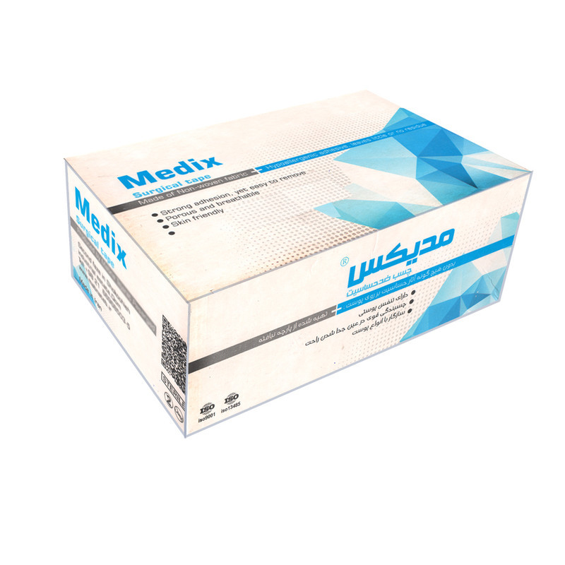 چسب پانسمان مدیکس مدل 3M125 مجموعه 2 عددی
