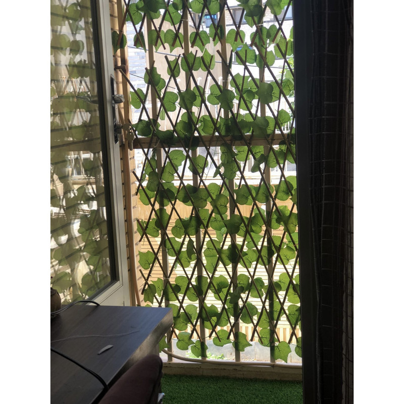 پرچین آکاردئونی مصنوعی PVC با قابلیت تغییر ابعاد، ابعاد 230x100x230 سانتی‌متر، وزن 1300 گرم
