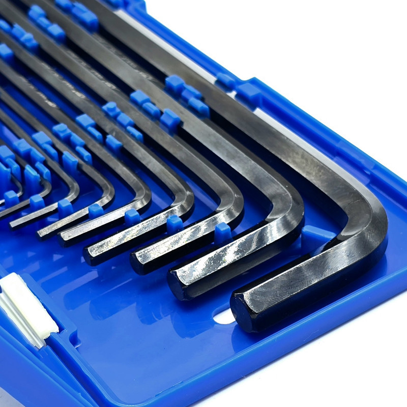 آچار آلن بلند ای زد دی مدل جعبه دار کد CR-V-9PCS مجموعه 9 عددی