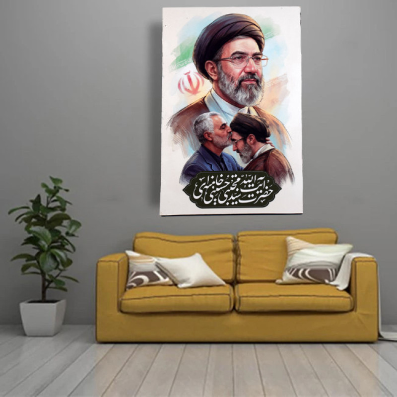 تابلو شاسی مدل رهبر حضرت آیت الله مجتبی حسینی خامنه ای