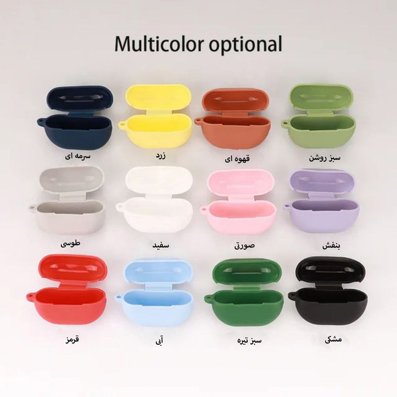 کاور میچان مدل silicone مناسب برای کیس هدفون بی سیم هوآوی FreeBuds Pro 2