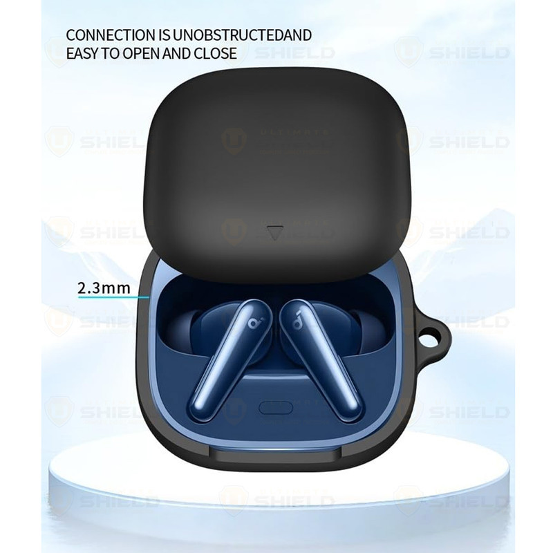 کاور آلتیمیت شیلد مدل Silicone UL مناسب برای کیس هدفون بی‌سیم انکر Soundcore Liberty 5