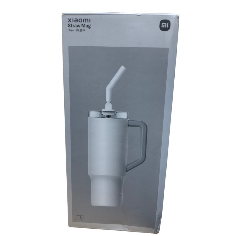 تراول ماگ شیائومی مدل  Straw Mug XMXGB01PL گنجایش 1 لیتر