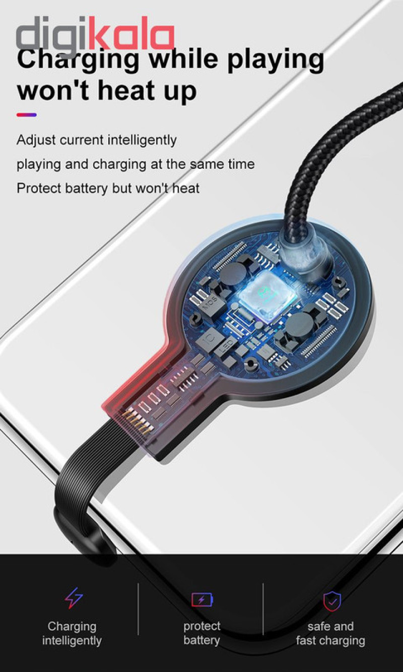 کابل تبدیل USB به لایتنینگ مک دودو مدل CA-595 طول 1.8 متر