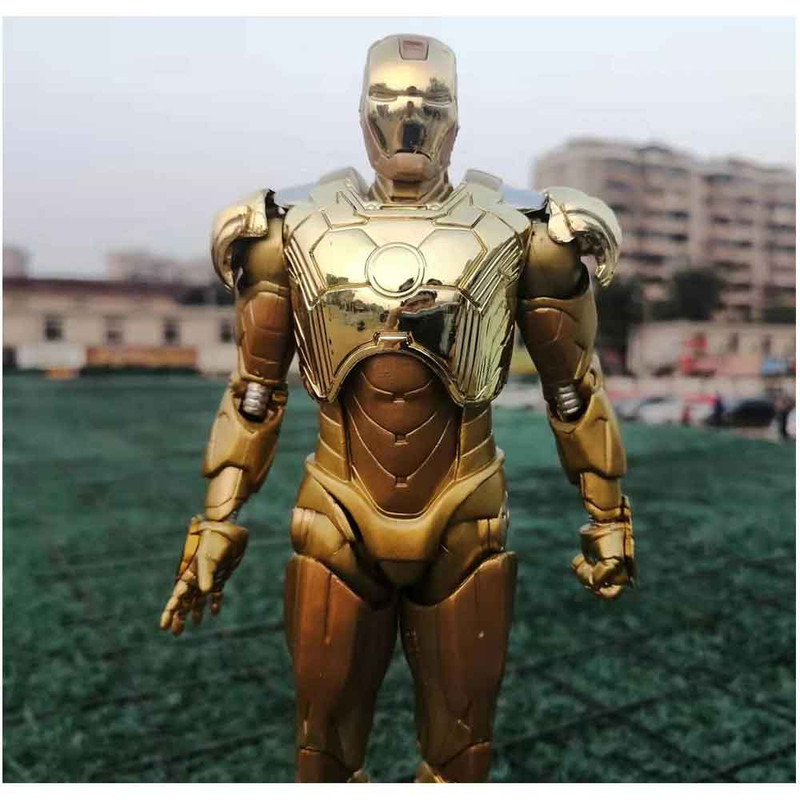 اکشن فیگور مدل آیرون من طرح Ironman 21  ارتفاع 18 سانتی‌متر