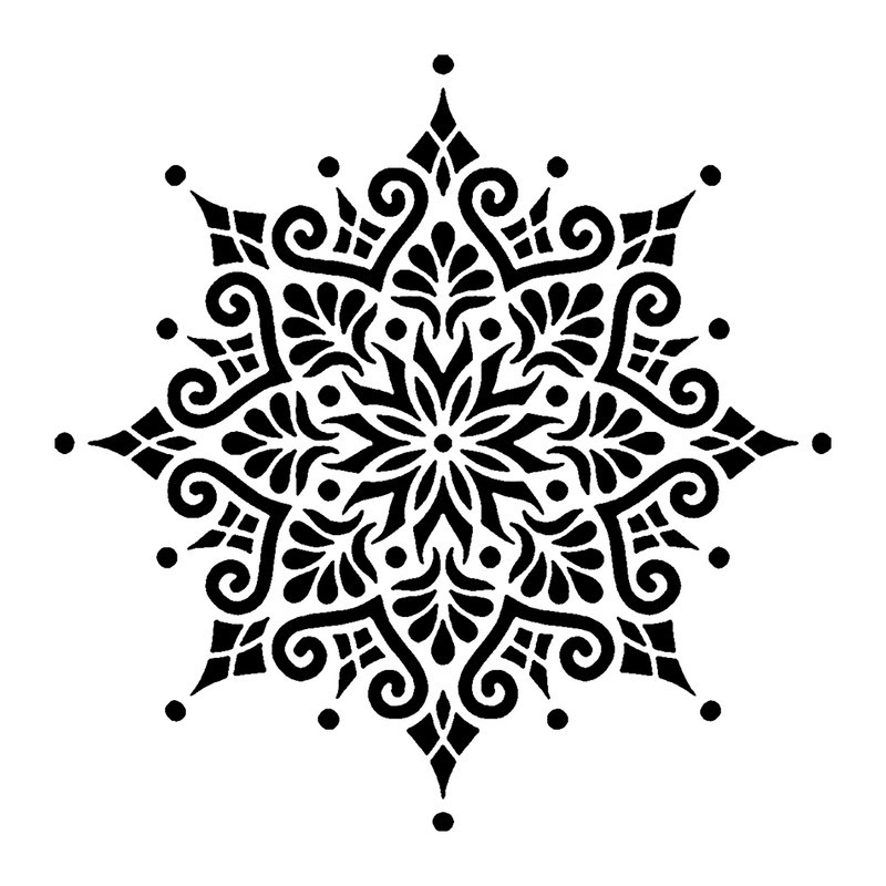 شابلون باتیس آرت طرح تذهیب کد 520
