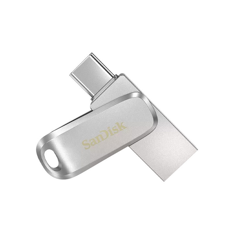 فلش مموری سن دیسک مدل Ultra Dual Drive Luxe ظرفیت 128 گیگابایت با رابط USB 3.2