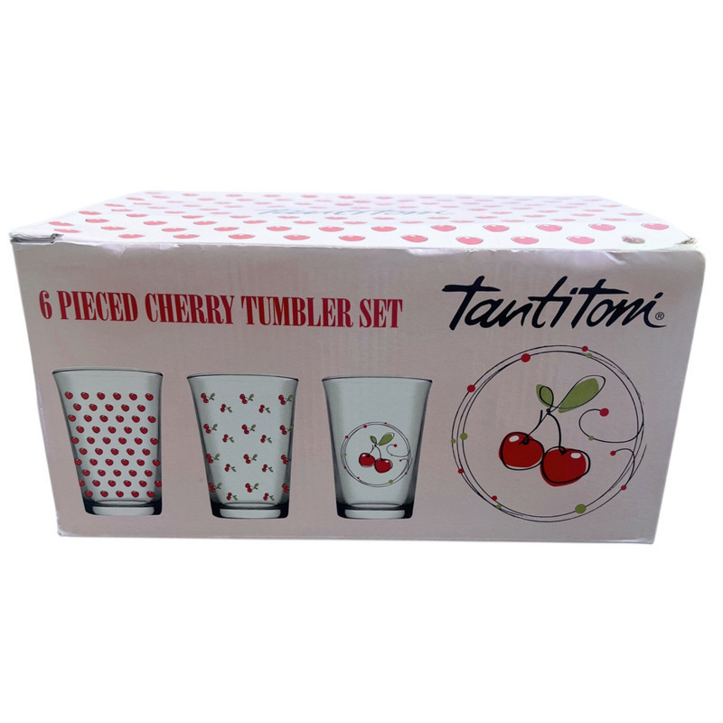 سرویس پارچ و لیوان 7 پارچه تانتی تونی مدل Cherry