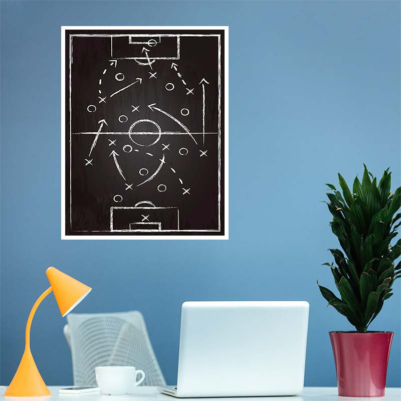 پوستر کارنيکا طرح عاشق فوتبال Football Lover کد 89401 مجموعه 8 عددی