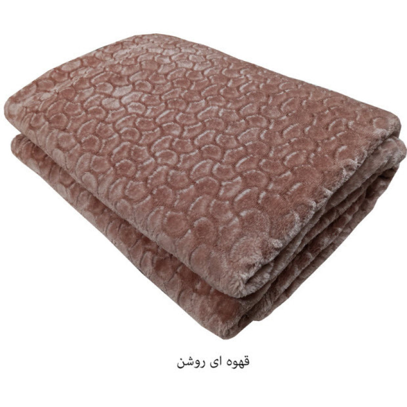 پتو مسافرتی گلبافت مدل سنگی سایز 170x220 سانتی متر