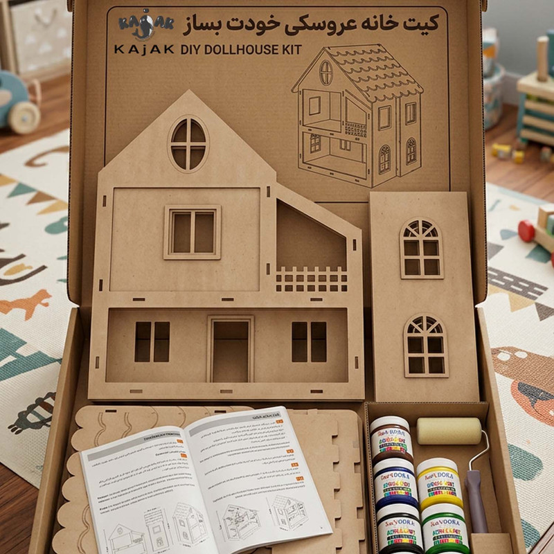 اسباب بازی مدل خانه عروسک طرح النا