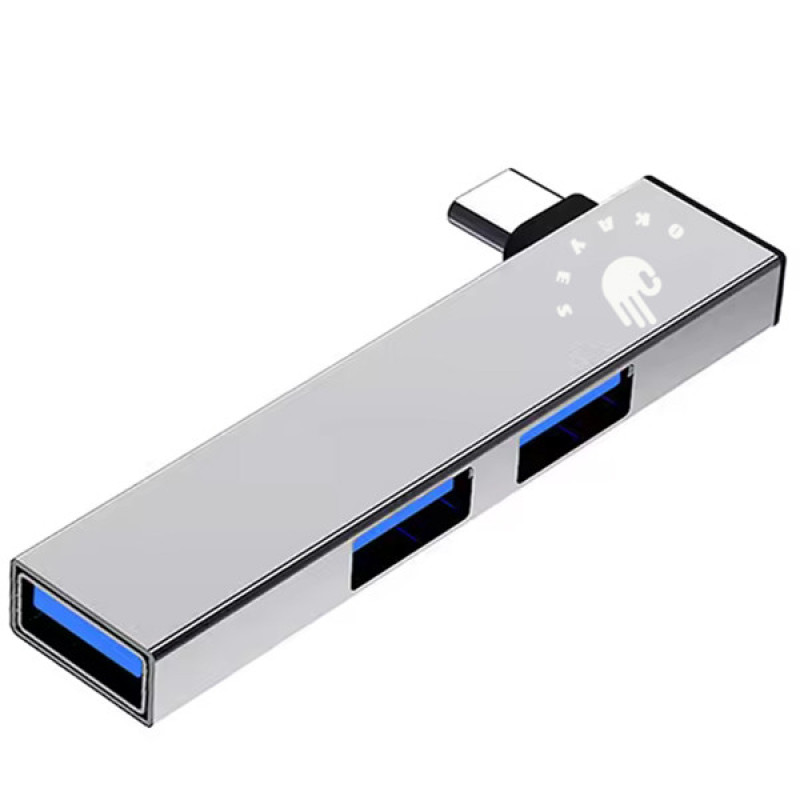 هاب 3 پورت USB-C اکی یس مدل HUB300TYPEC