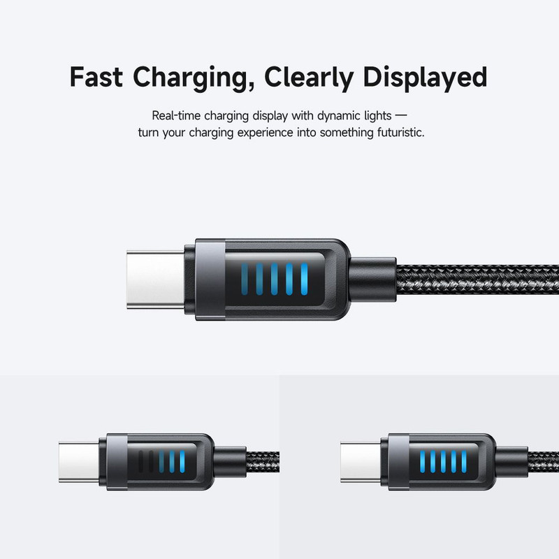 کابل تبدیل USB به USB-C مک دودو مدل CA-033 طول 1.2 متر