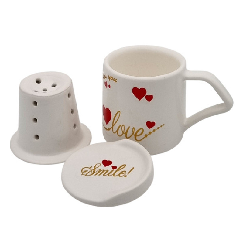 لیوان دمنوش ساز مدل اشکان کد 18244xlove گنجایش 160 میلی لیتر