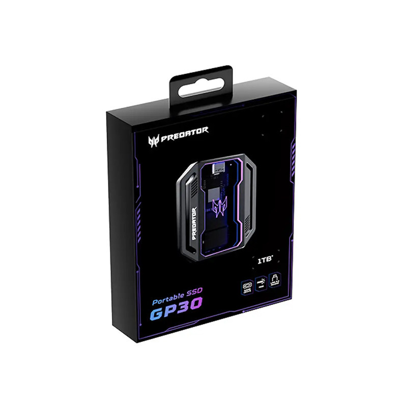 اس اس دی اکسترنال ایسر مدل BL.9BWWR.125 ظرفیت 1 ترابایت رابط USB 3.2 Gen2  به همراه کیف