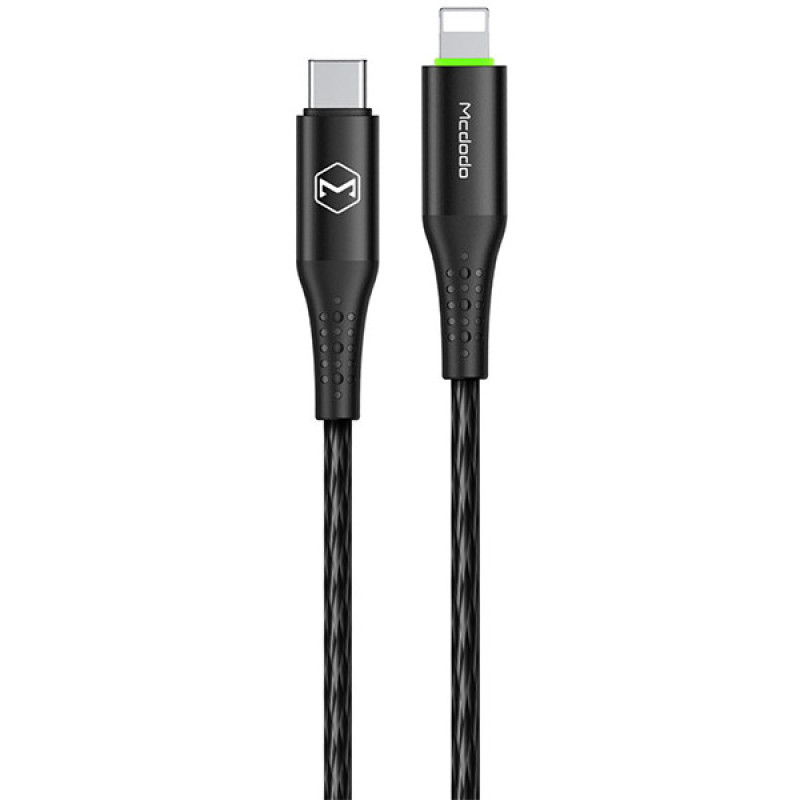 کابل تبدیل USB-C به لایتنینگ مک دودو مدل Auto Power Off CA-7360-M01 طول 1.2 متر