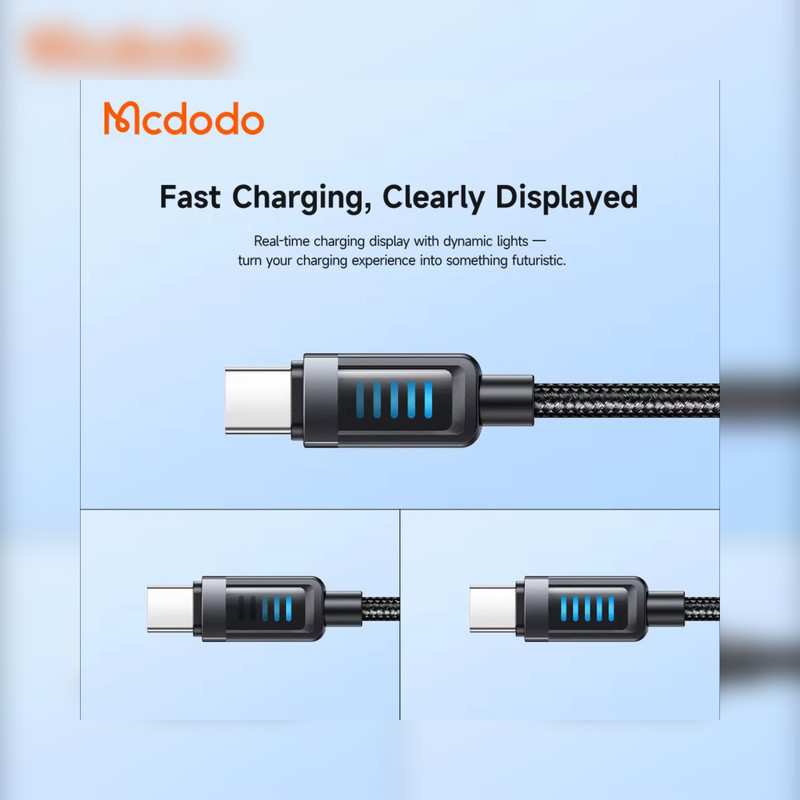 کابل usb-c مک دودو مدل ca-0350  240W طول۱.۲ متر