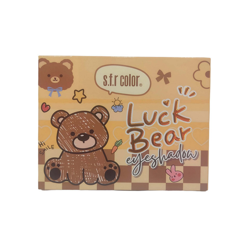 پالت سایه چشم اس اف آر کالر مدل Luck Bear