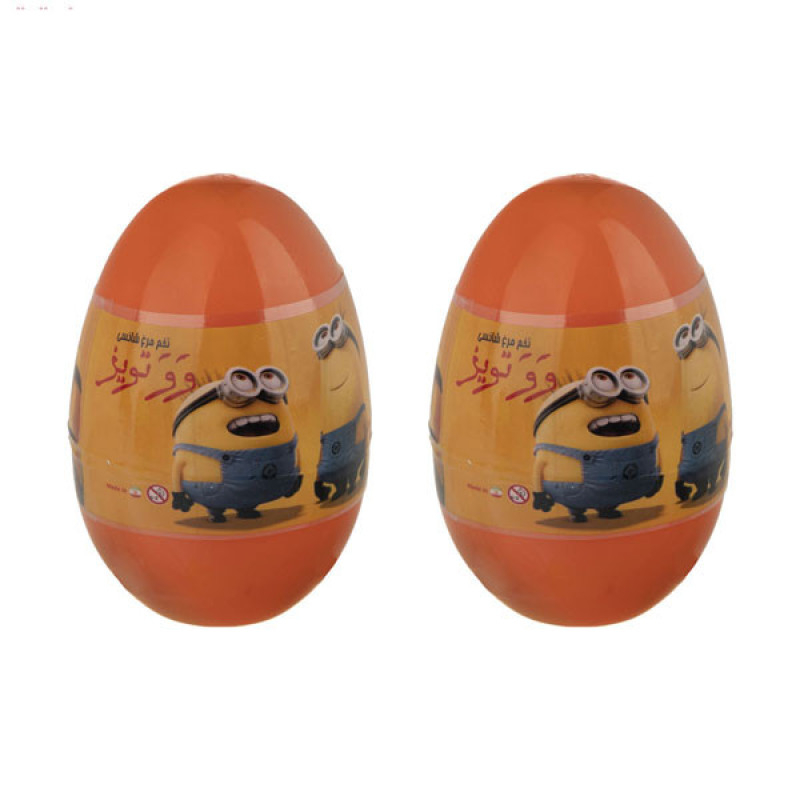 اسباب بازی شانسی وو تویز مدل تخم مرغ شانسی وو تویز مدل Minion 24 مجموعه 24 عددی
