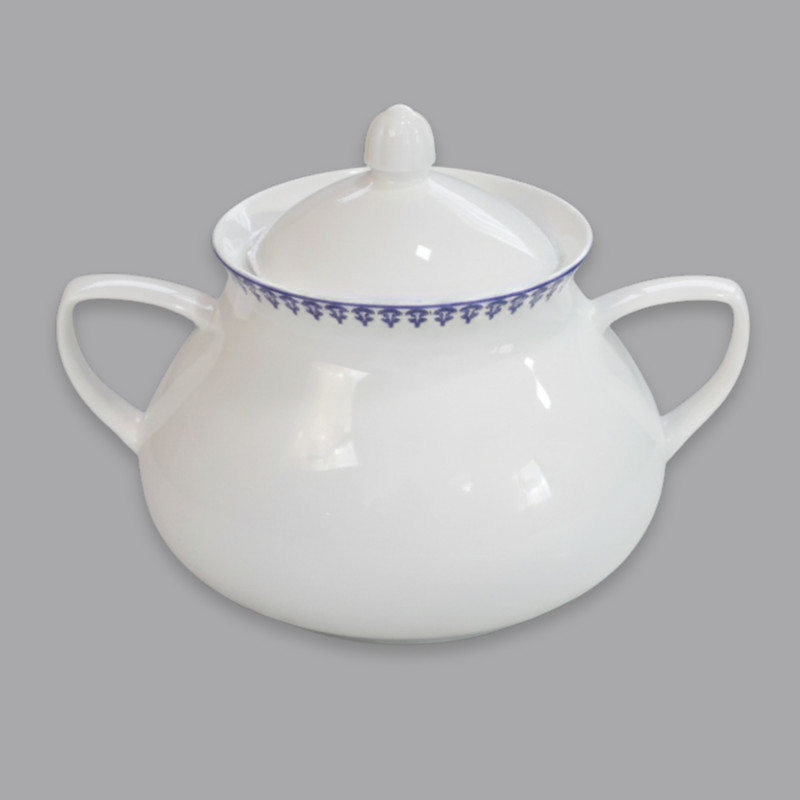 سرویس غذاخوری 108 پارچه 12 نفر چینی زرین ایران مدل Samarkand 108 Pieces High Grade