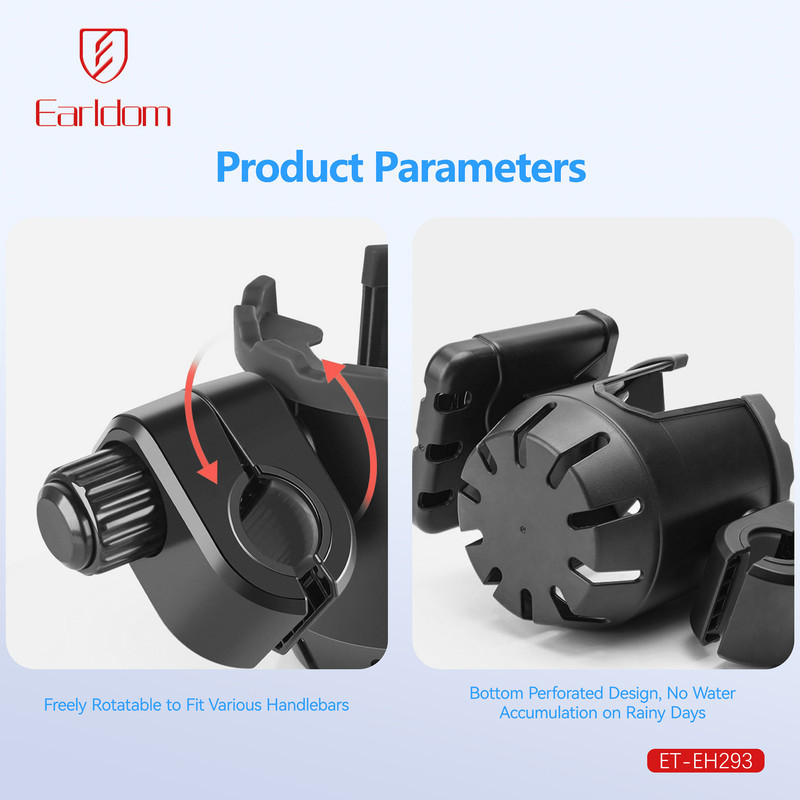 پایه نگهدارنده گوشی موبایل ارلدام مدل 2IN1 EH293