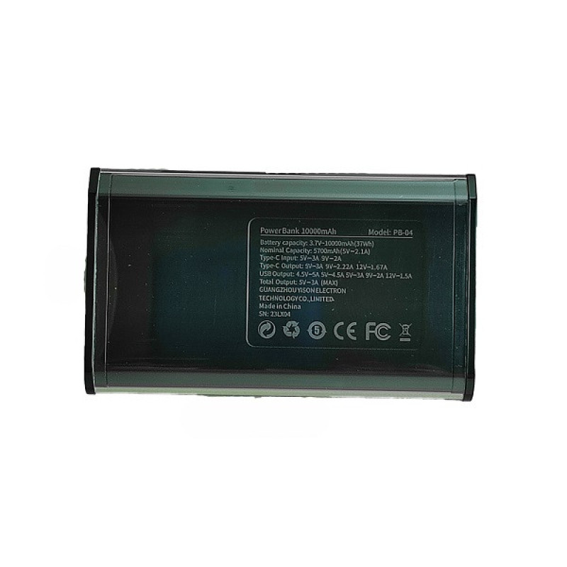 پاوربانک سلبریت مدل pb04 ظرفیت 10000 میلی آمپر ساعت
