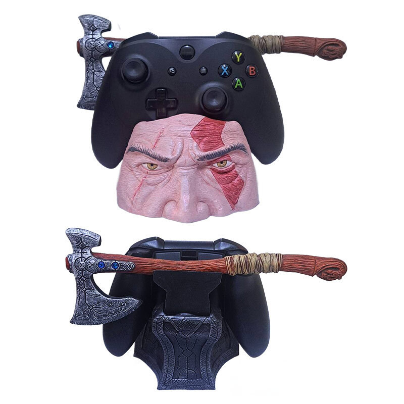 پایه نگهدارنده دسته بازی طرح God Of War Kratos