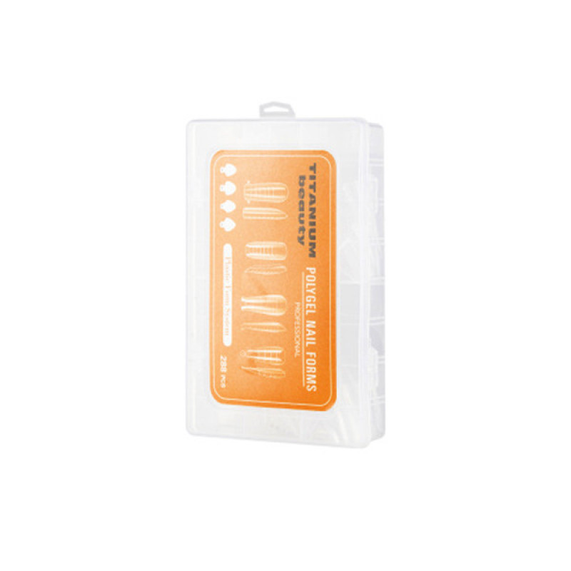 قالب کاشت ناخن تیتانیوم مدل mra-288 مجموعه 288 عددی