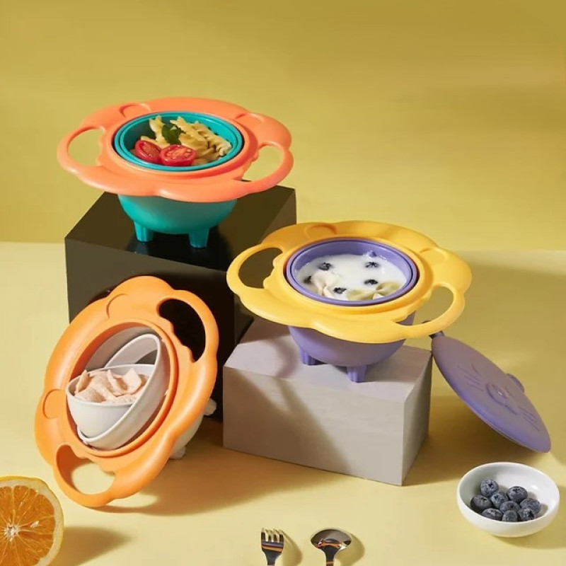 ظرف غذای کودک مدل 360 درجه