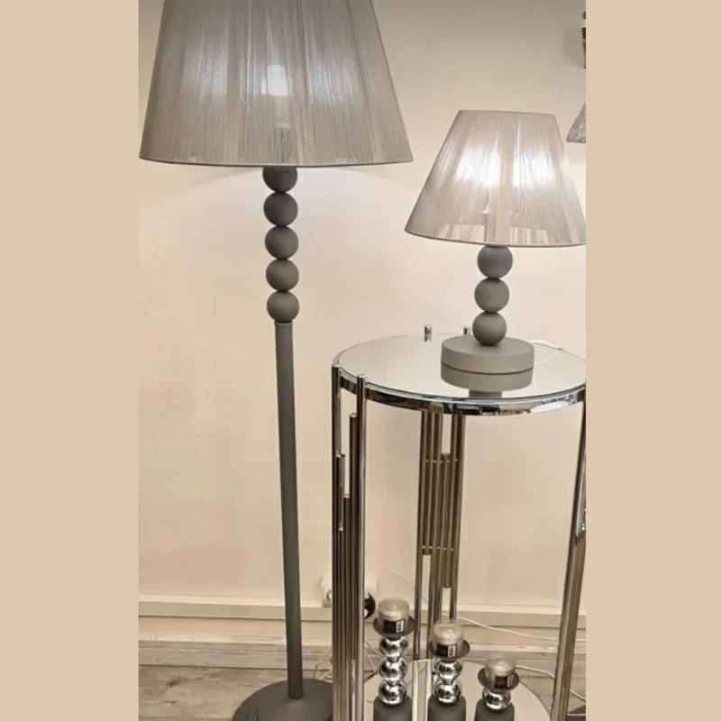 آباژور ایستاده و رومیزی مدل 560.360.GY.NKH بسته 2 عددی