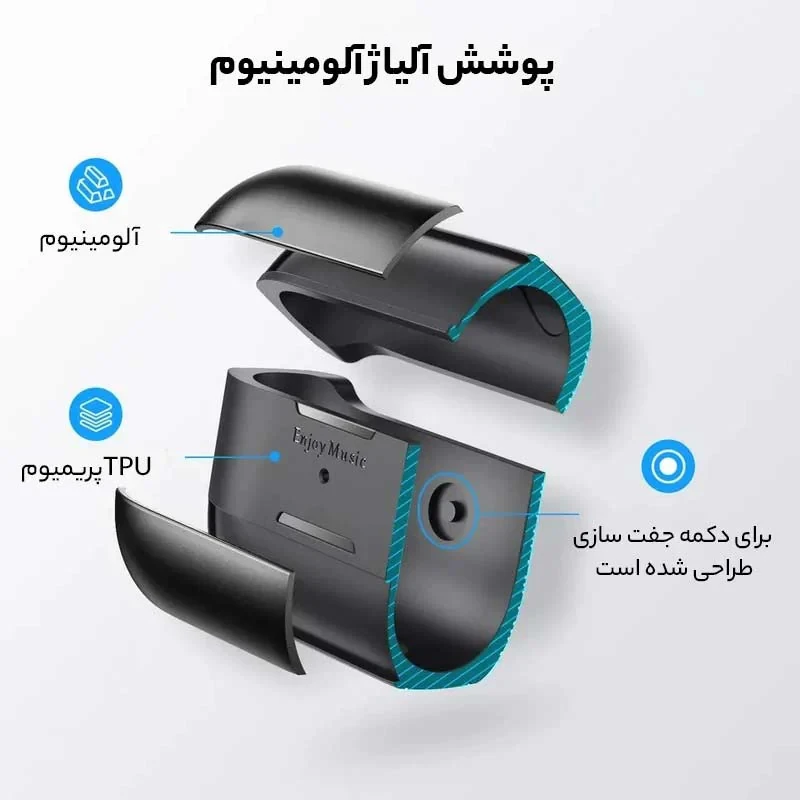 کاور آها استایل مدل WG75 Pro 2 مناسب برای کیس اپل ایرپاد پرو 2