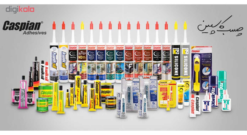 چسب آهن کاسپین مدل Metal plast New حجم 50 میلی لیتر