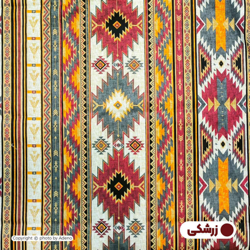 کاور لحاف آدنو مدل قشقایی کد IR167 یک نفره سایز 160x220 سانتی متر