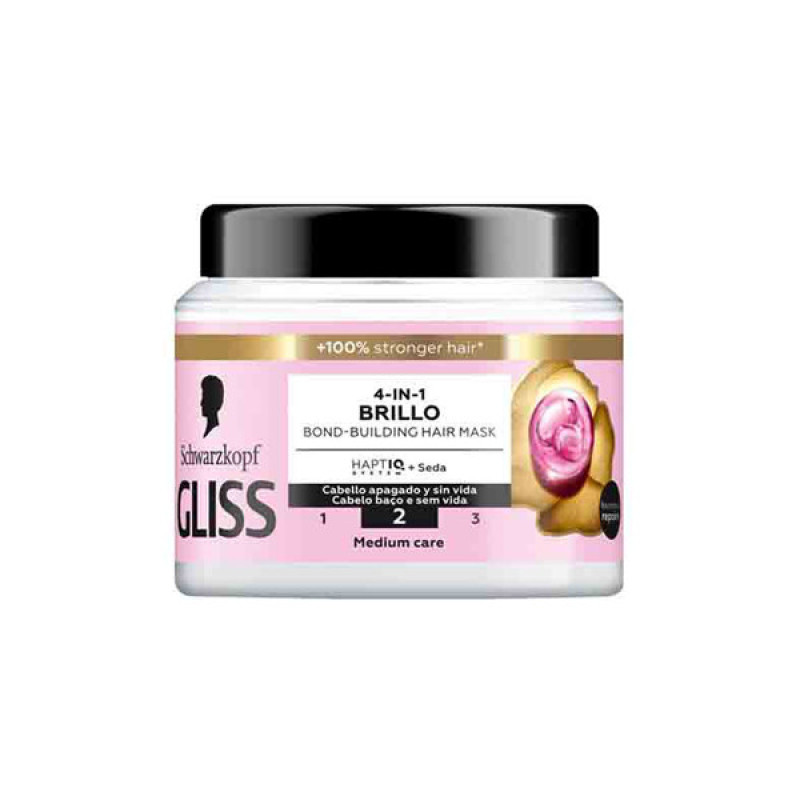ماسک مو گلیس مدل Brillo 4-In-1 حجم 400 میلی لیتر