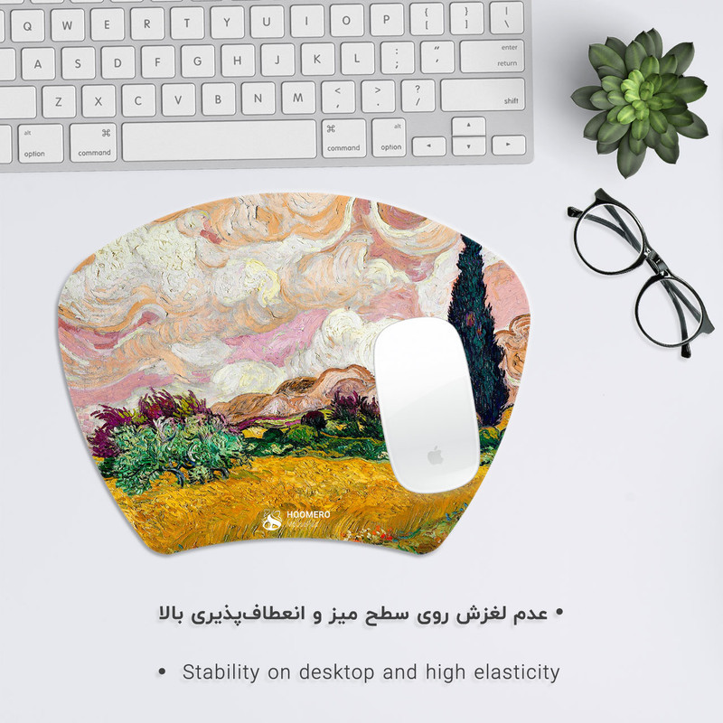 ماوس پد هومرو مدل MC148 طرح نقاشی