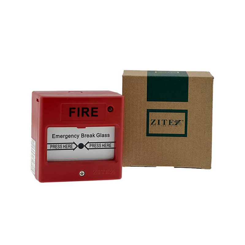 شستی اعلام حریق زیتکس مدل ZI-CP 85