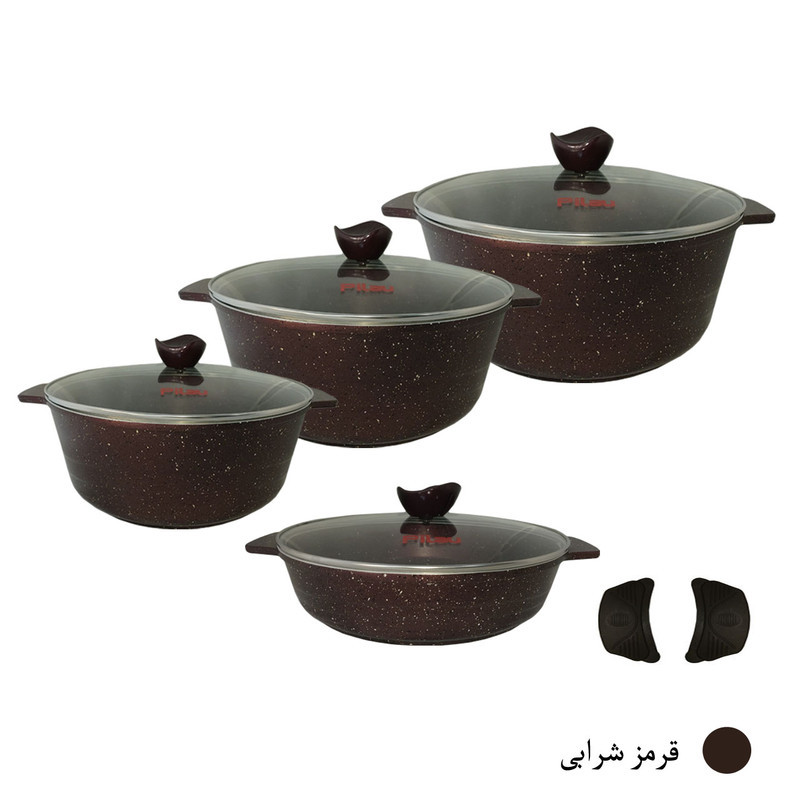 سرویس قابلمه 10 پارچه پیلو کد0003