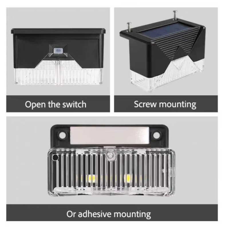 چراغ پارکی خورشیدی سولونیکس مدل LIGHTS مجموعه 4 عددی